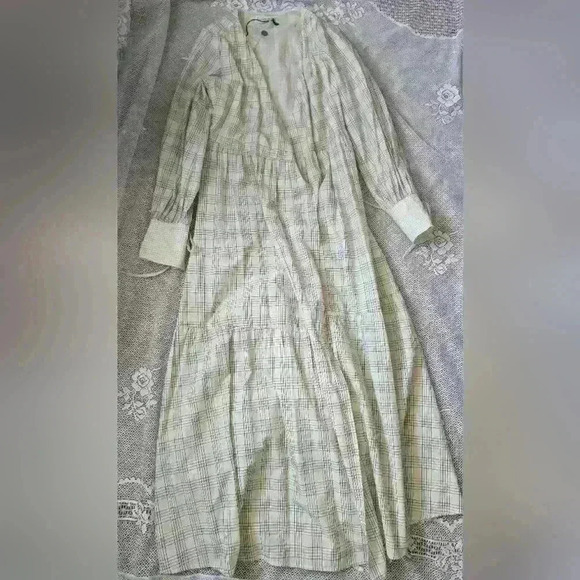 Cottagecore Maxi PDR Italy Wrap Dress - Picture 6 of 8